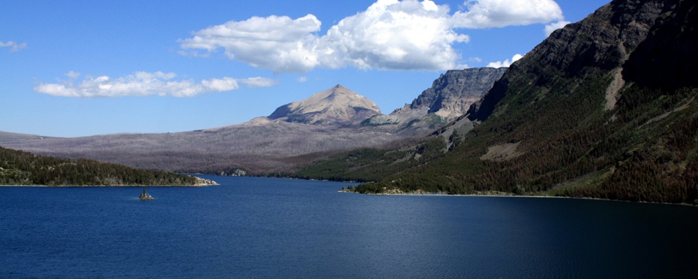 Saint Mary's Lake in Glacier National Park